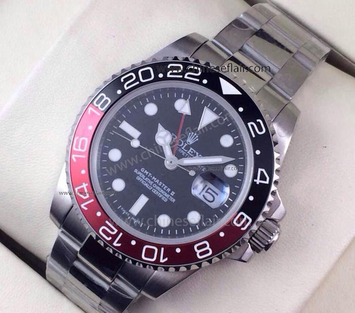 Swiss Replica Rolex GMT-Master II Clone ETA2836 Watch